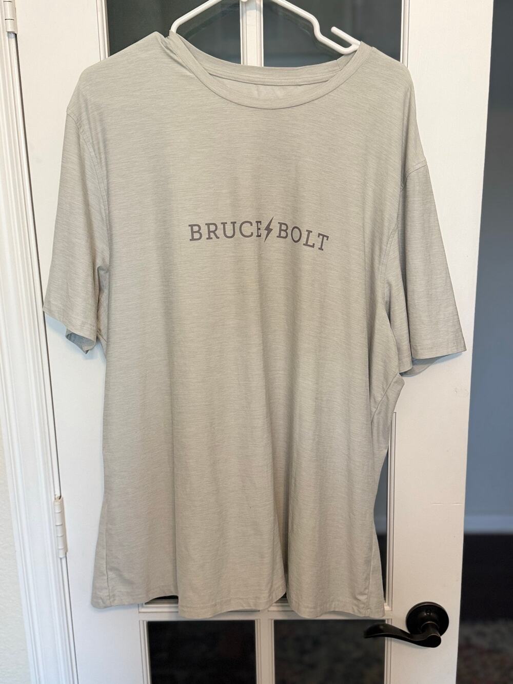 Bruce Bolt SuperSoft Short Sleeve Shirt Grey Men’s 3XL